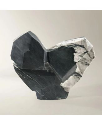 Z Gallerie Stone Heart Object