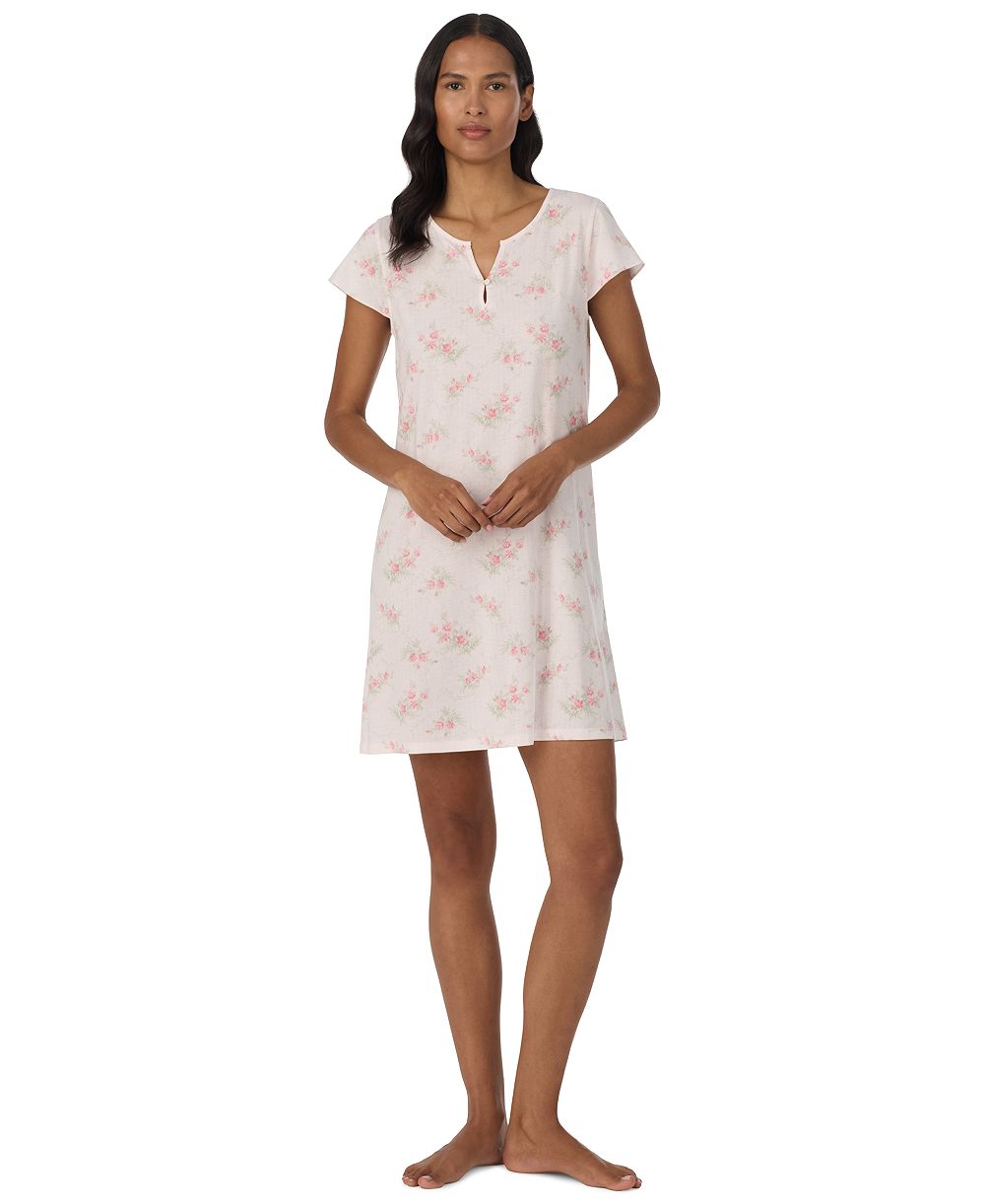 Lauren Ralph Lauren Women's Flutter-Sleeve V-Neck Gown