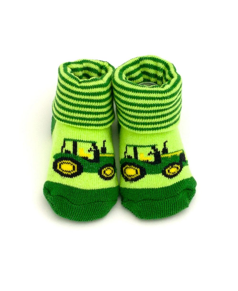 John Deere Baby Boys' Knit Booties