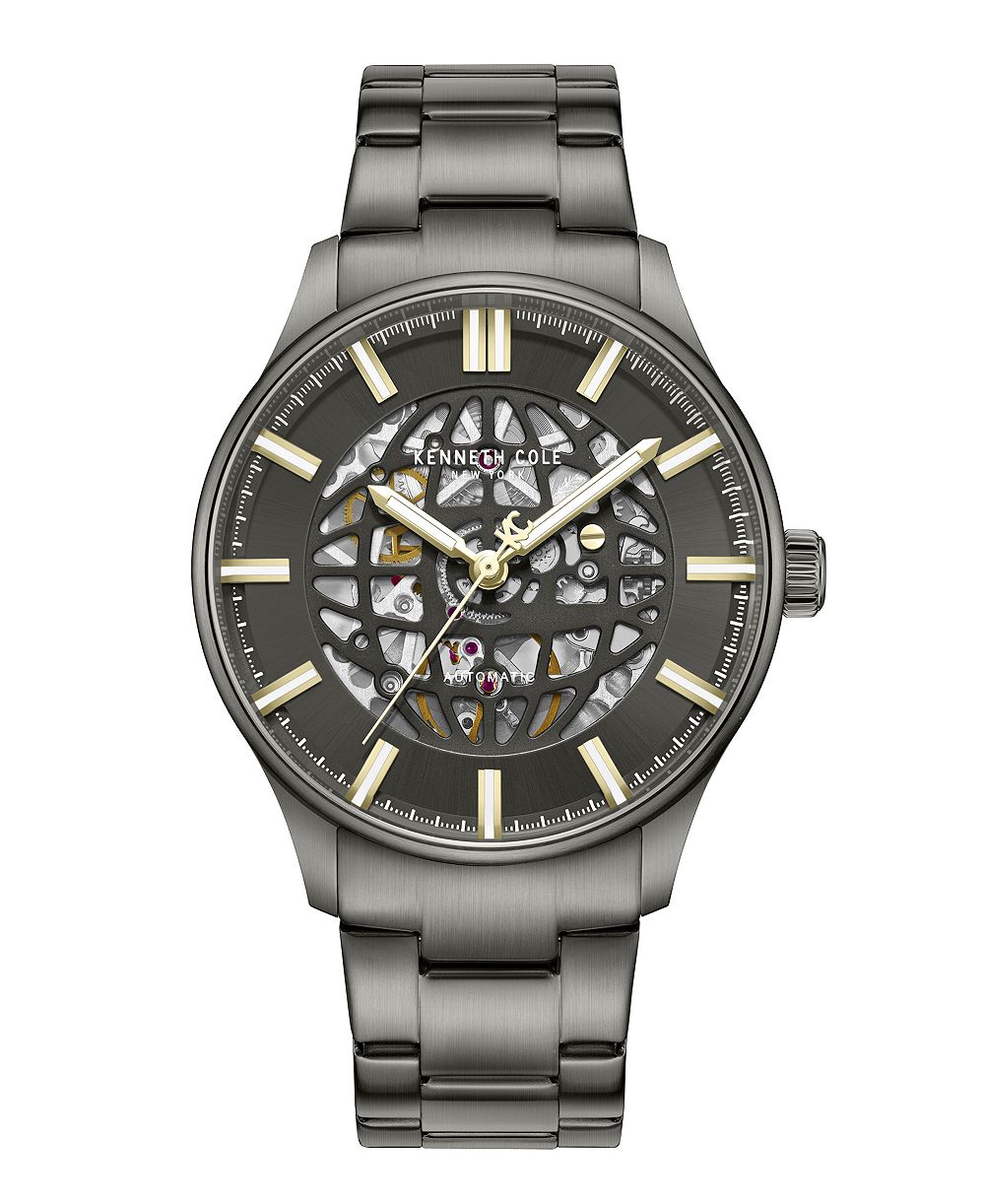 Kenneth Cole New York Men's Automatic Thompson Stainless Steel Watch 43.5mm