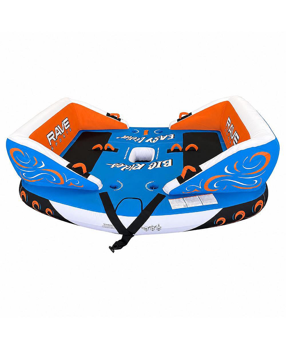 RAVE Big Easy Boat Towable Coach-Style Seats Tube for 2-4 Riders, Ages 12+