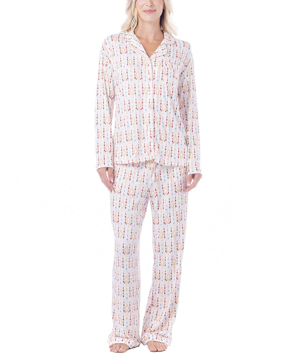 MUK LUKS Women's Western Prairie Print Pajama Set