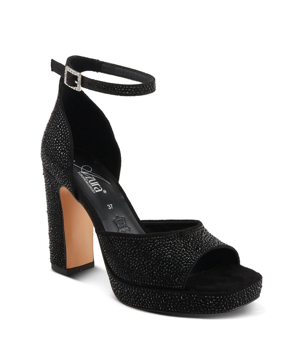 Azura Women's Sparksfly Women's Ankle Strap Sandal with Cork Sole