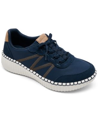 Skechers Women's Wilshire Blvd - City Luxe No Tie Fit Memory Foam Fashion Sneakers from Finish Line