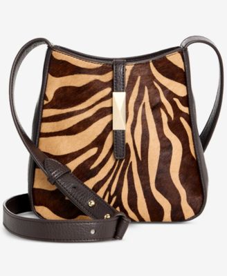 I.N.C. International Concepts Dersi Zebra Crossbody Bag, Macy's Exclusive