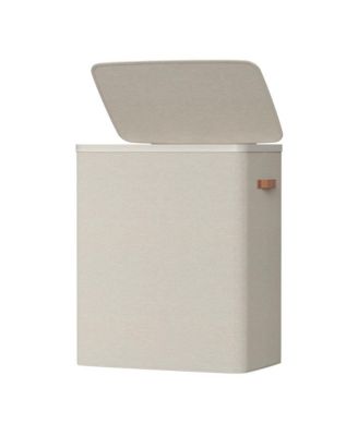контейнер SongmicsHome для грязного белья, 190 л, 3 отделения, с крышкой, съемные мешки