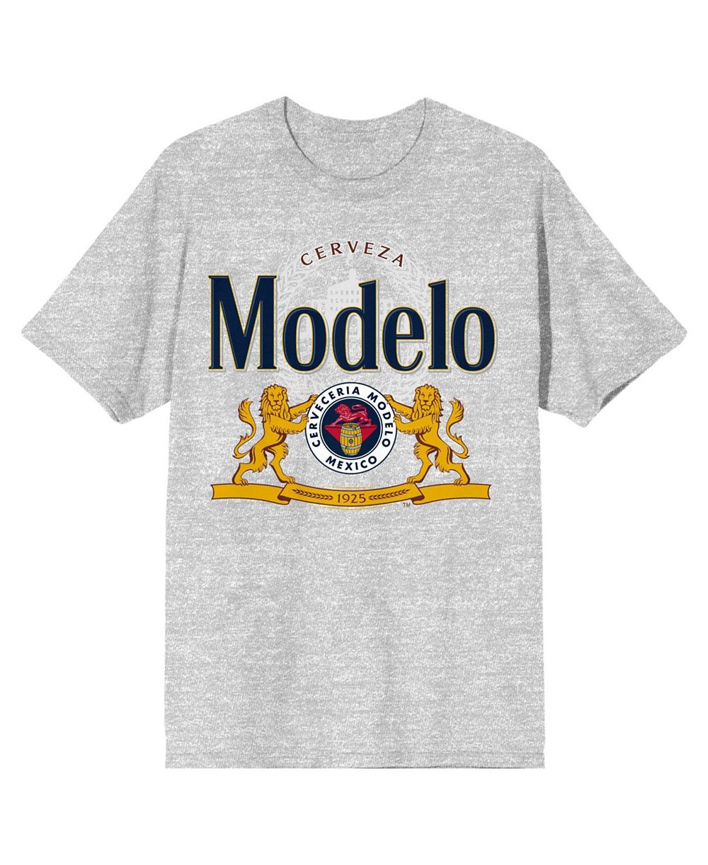 Modelo Men's Classic Logo Officially Licensed Cotton-Blend T-Shirt