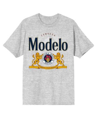 Modelo Men's Classic Logo Officially Licensed Cotton-Blend T-Shirt