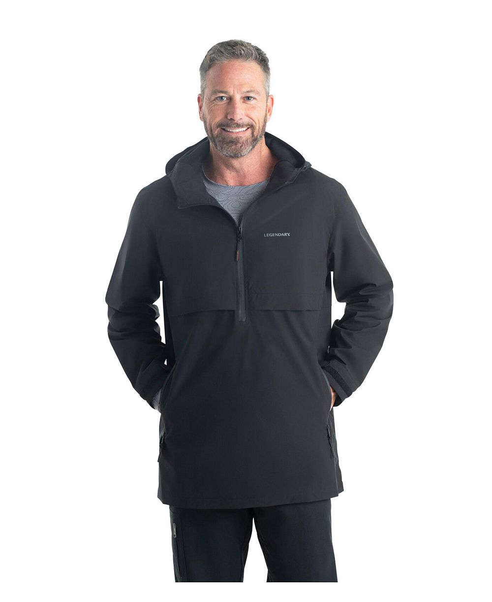 Legendary Whitetails Big & Tall Water Resistant Hooded Pullover Half Zip Up Jacket
