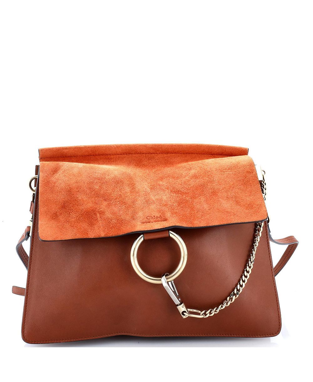 Pre-Owned Chloe Faye Medium Leather Shoulder Bag