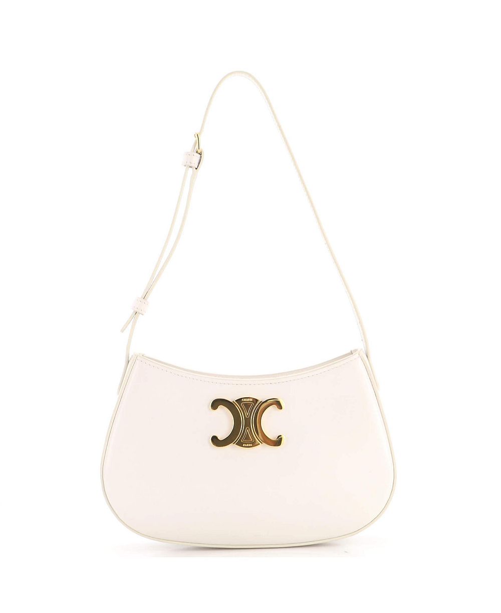 Б/у сумка Celine Medium Triomphe Tilly из гладкой телячьей кожи