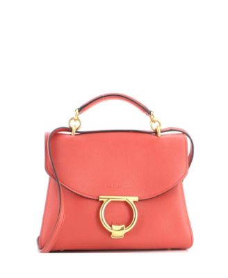 Pre-Owned Salvatore Ferragamo Margot Crossbody Small Leather Satchel