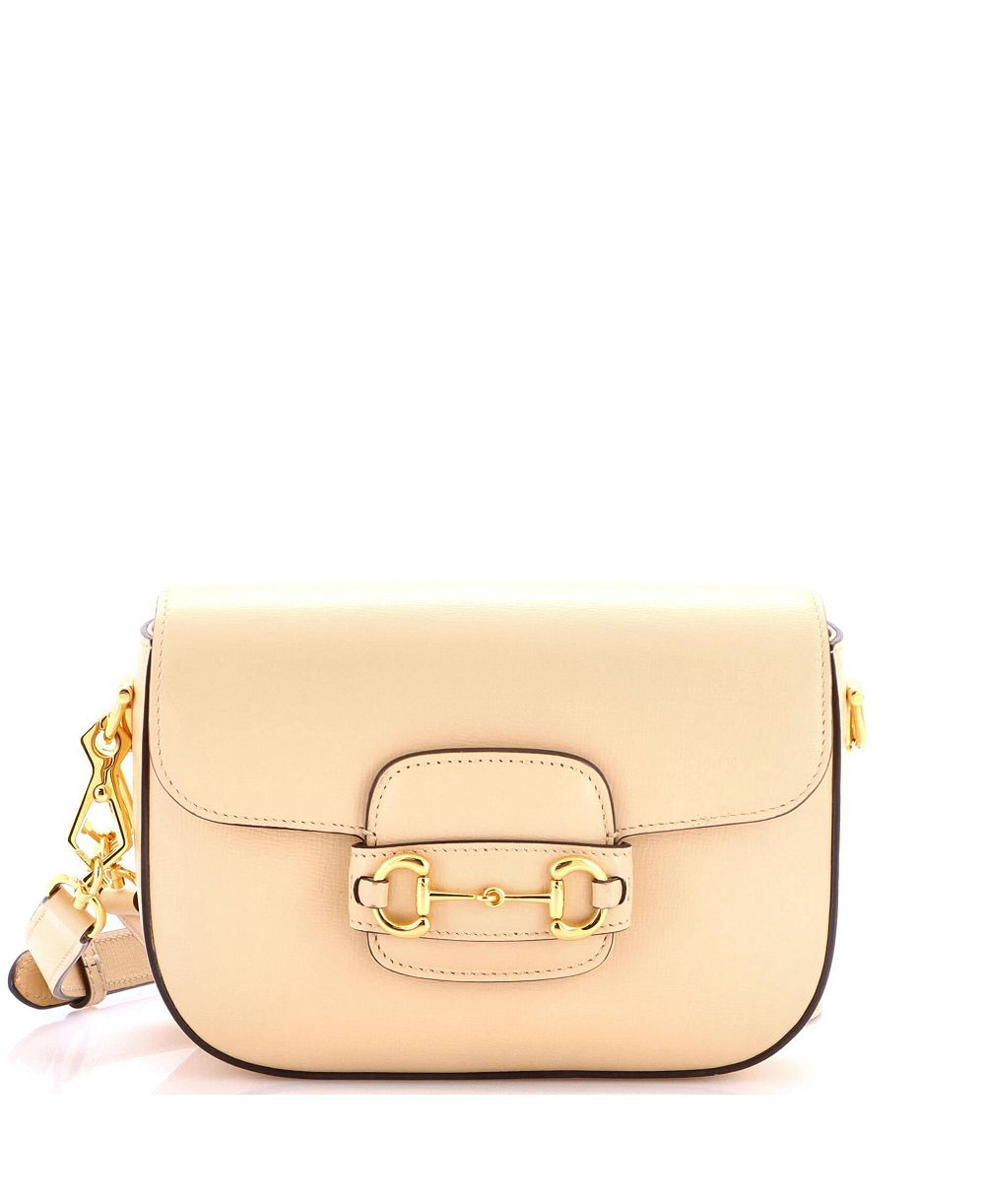 Б/у сумка Gucci Mini Horsebit 1955 через плечо из кожи