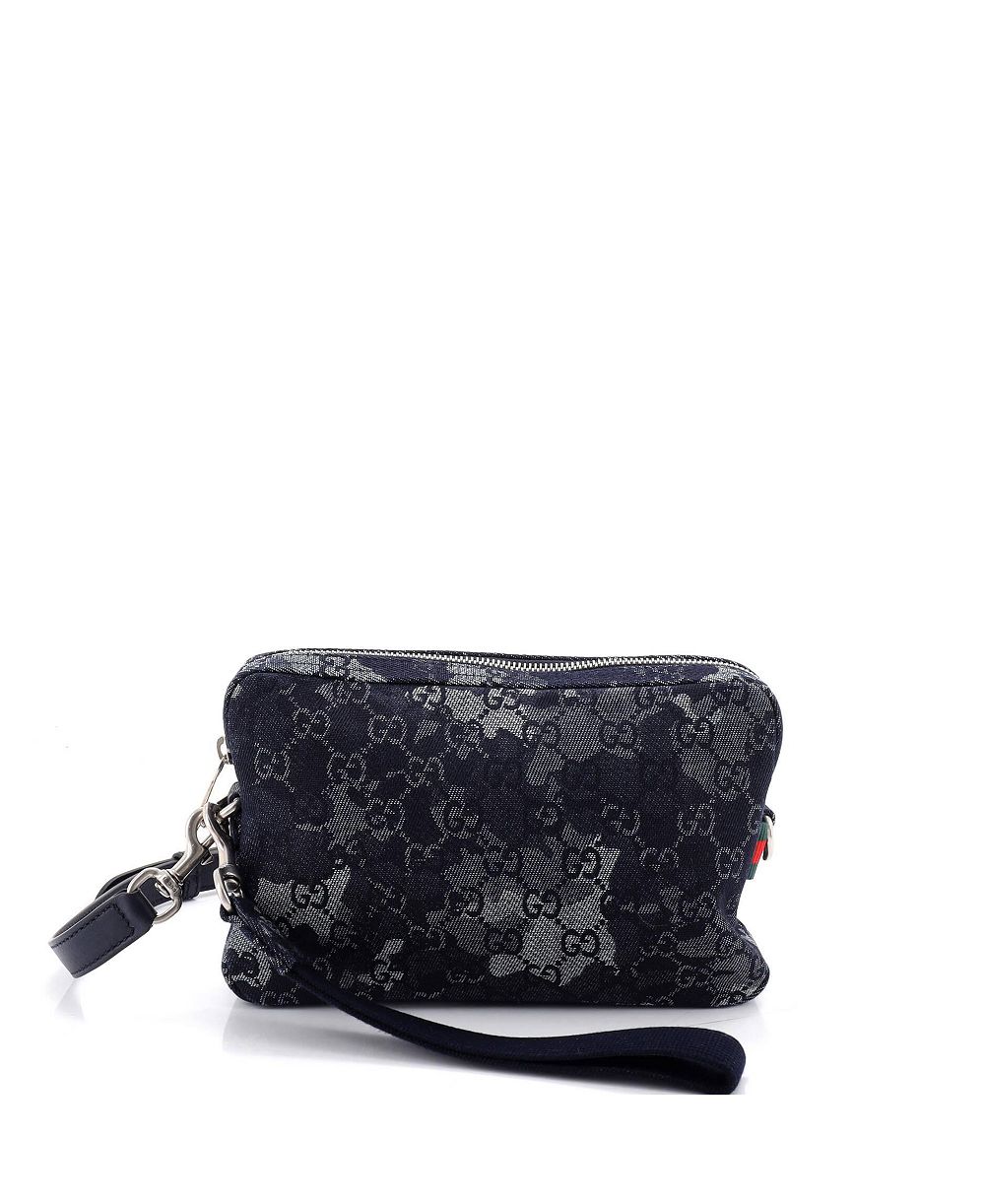 Pre-Owned GuGG convertible crossbody bag из денима GG