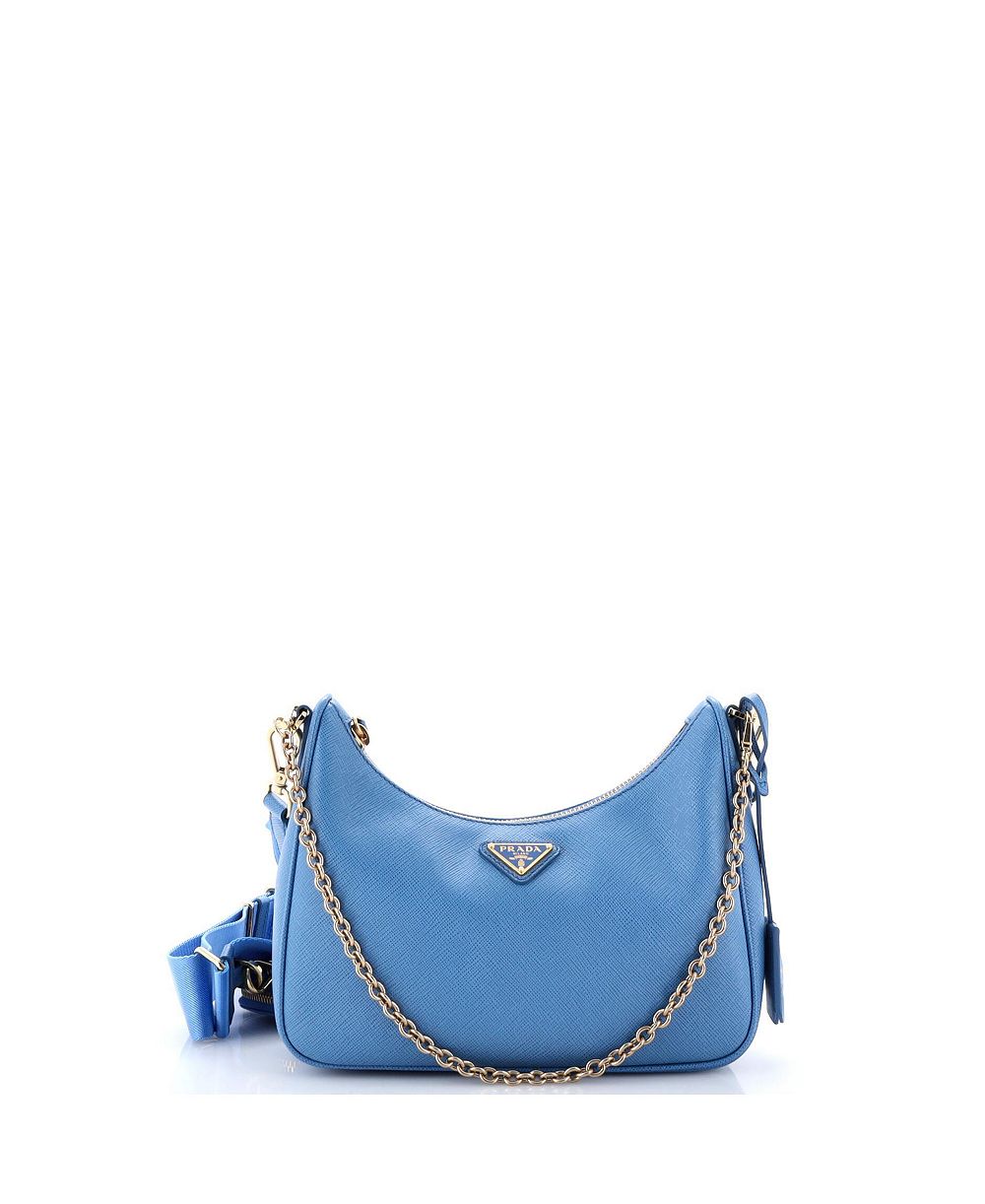 Pre-Owned Prada маленькая сумка через плечо Re-Edition 2005 из кожи Saffiano