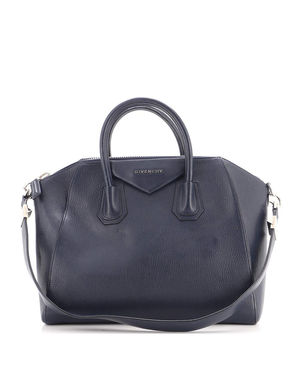 Б/у кожаная сумка Givenchy Antigona Medium с верхней ручкой
