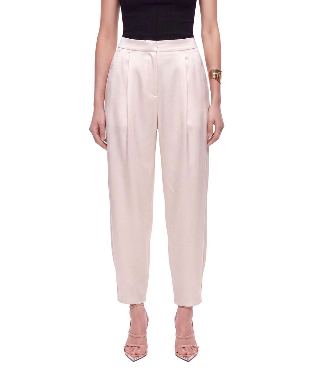 NOCTURNE Women's High Waist Balloon Leg Trousers