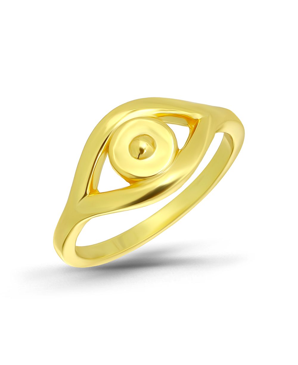 Macy's Cubic Zirconia Evil Eye Pinky Ring