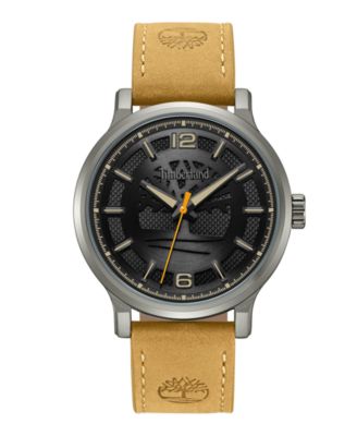 Timberland Men's Quartz Leather Watch 43mm