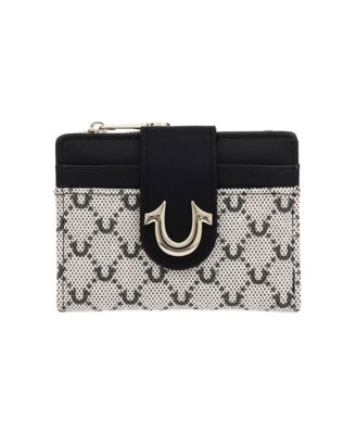 True Religion бифолд-кошелек с монограммой и принтом в виде подковы Signature Horseshoe Tab