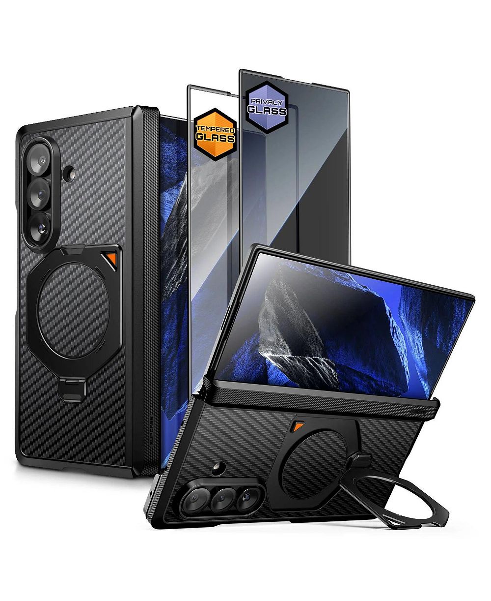 Чехол SUPCASE UB Aero MagSafe для Samsung Galaxy Z Fold 8 Ultra с вращающейся подставкой на 360 градусов, защитными экранами HD и конфиденциальности