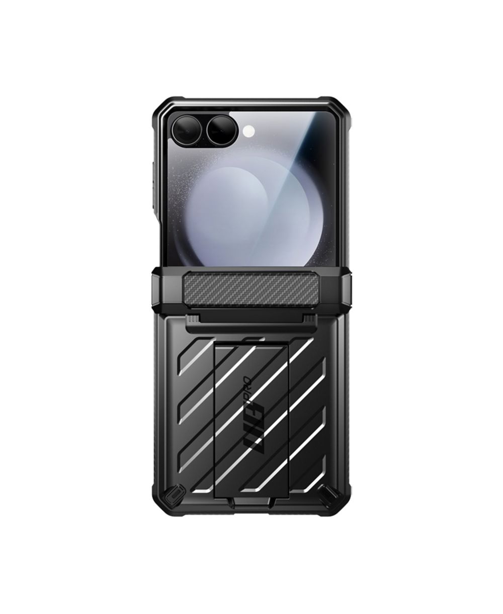 Ударопрочный чехол SUPCASE Unicorn Beetle PRO с клипсой для ремня и встроенной защитой экрана для Samsung Galaxy Z Flip7