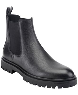 Мужские ботинки Kenneth Cole New York Baylin из кожи с массивной подошвой, стиль Челси