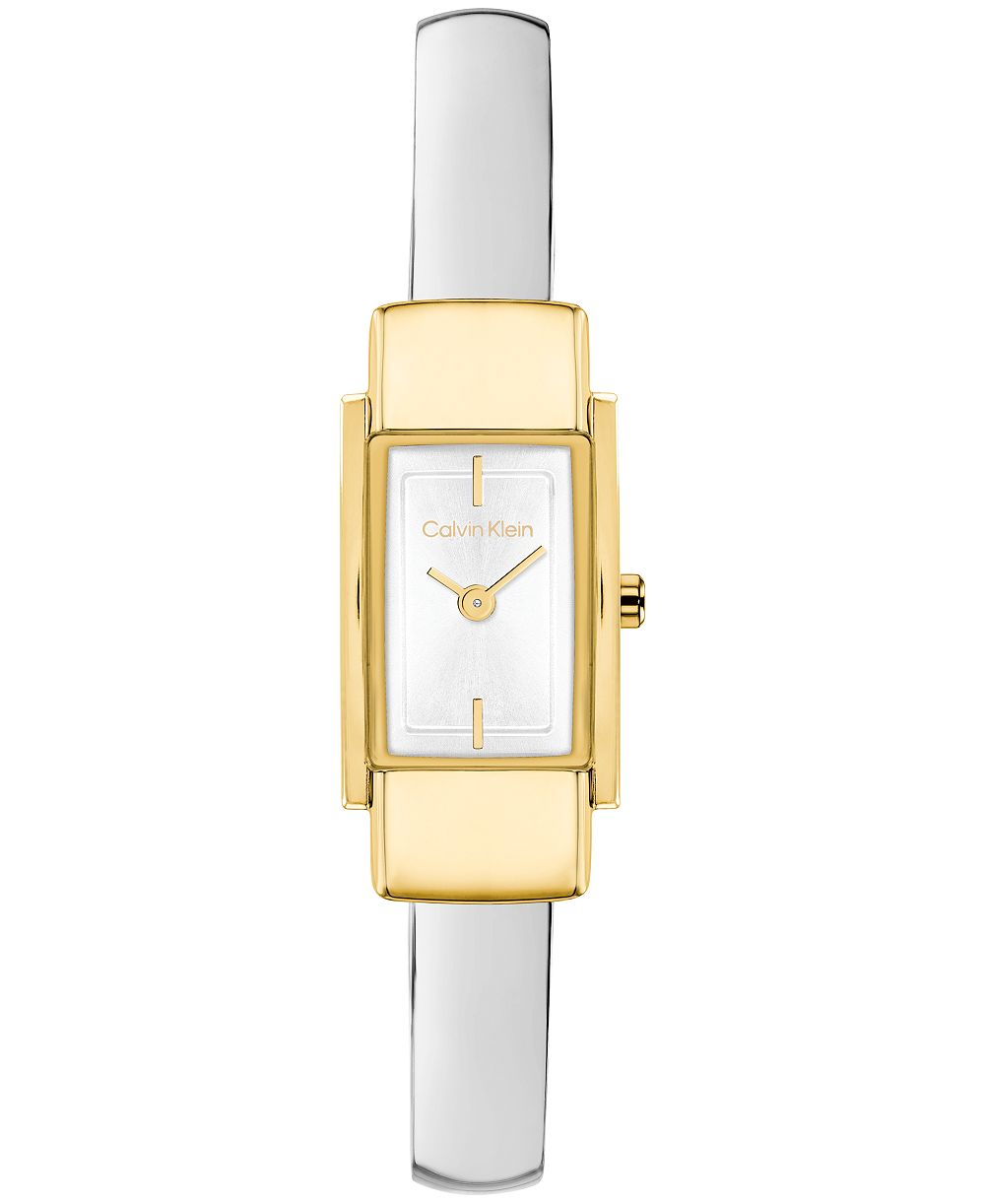 Calvin Klein Women's Moderne Two-Tone Quartz Watch 15mm