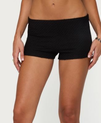 Edikted Women's Atile Textured Micro Shorts