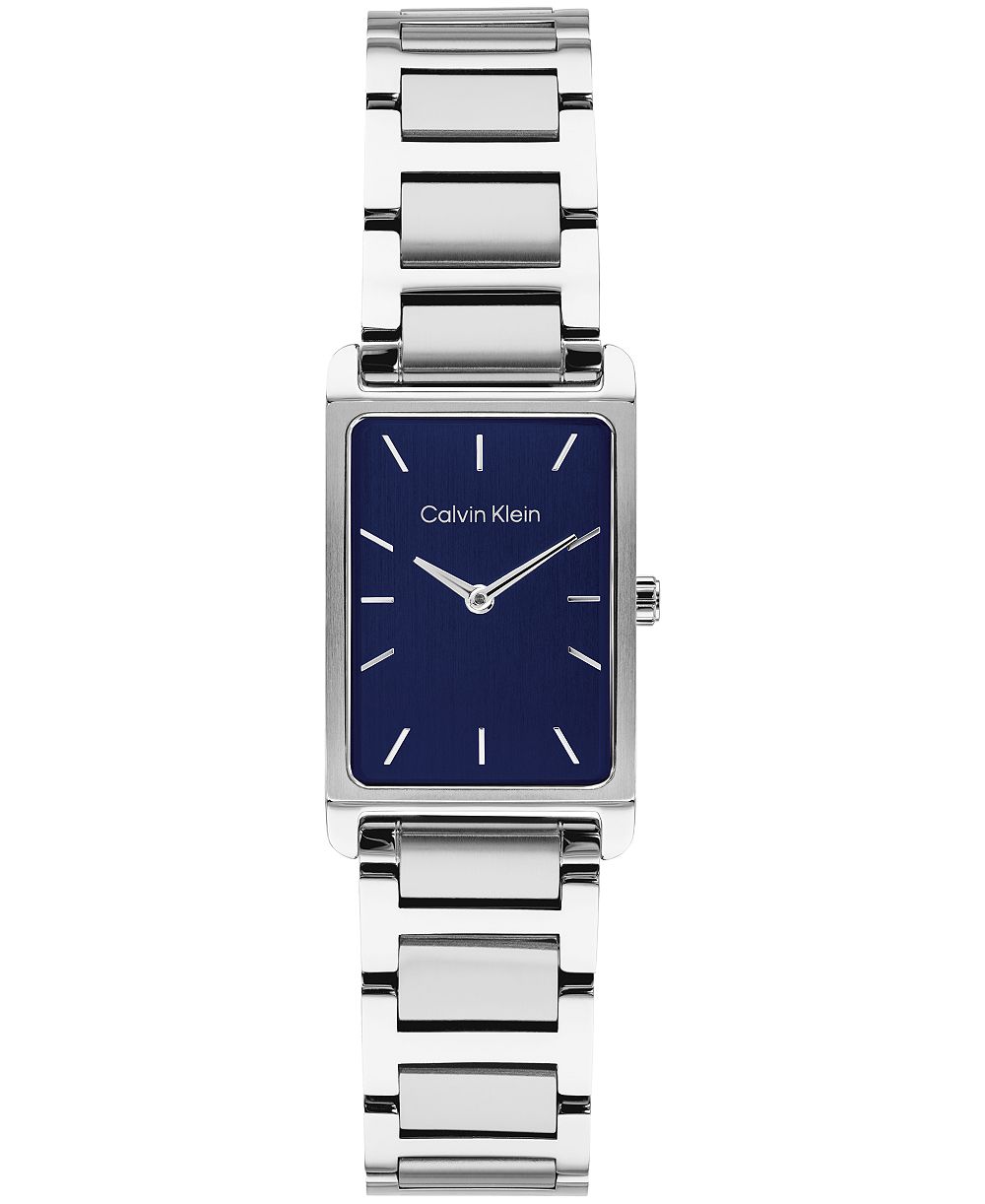 Мужские наручные часы Calvin Klein Quartz Dapper, стальной браслет, серебристый тон, 24 мм