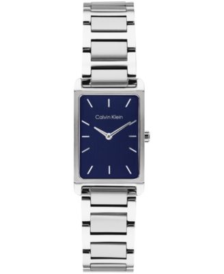 Мужские наручные часы Calvin Klein Quartz Dapper, стальной браслет, серебристый тон, 24 мм