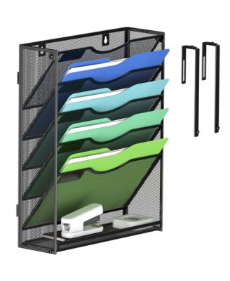 Black 6 tier & hangers