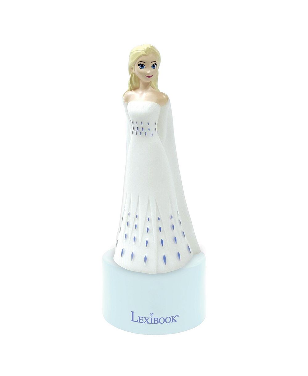 Ночник и колонка Disney Frozen для детской комнаты, с изменением цвета, мягким светом, работает от батареек, NS01FZ