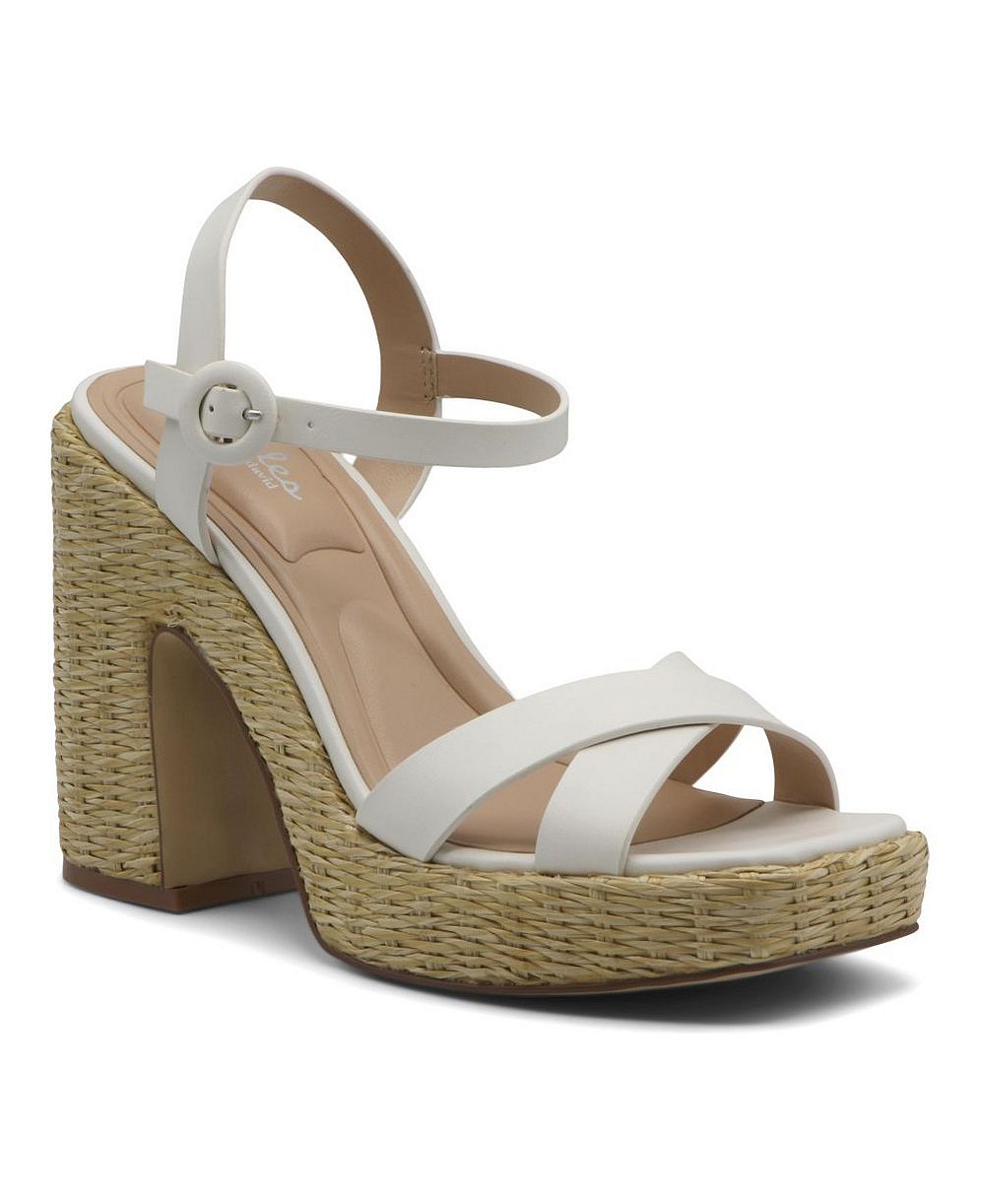 Charles by Charles David Womens Rayna Chunky High Heel Sandal