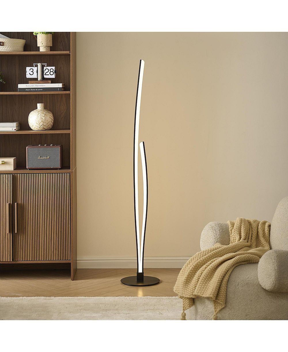 Kings Brand Furniture современный напольный светильник с LED-подсветкой и ножным переключателем