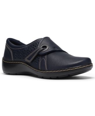 Navy Leather