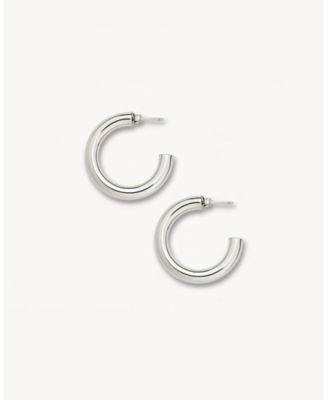 Machete 1" Perfect Hoops in Silver