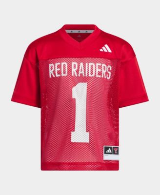adidas Big Boys and Girls Red Texas Tech Red Raiders Tailgate Jersey