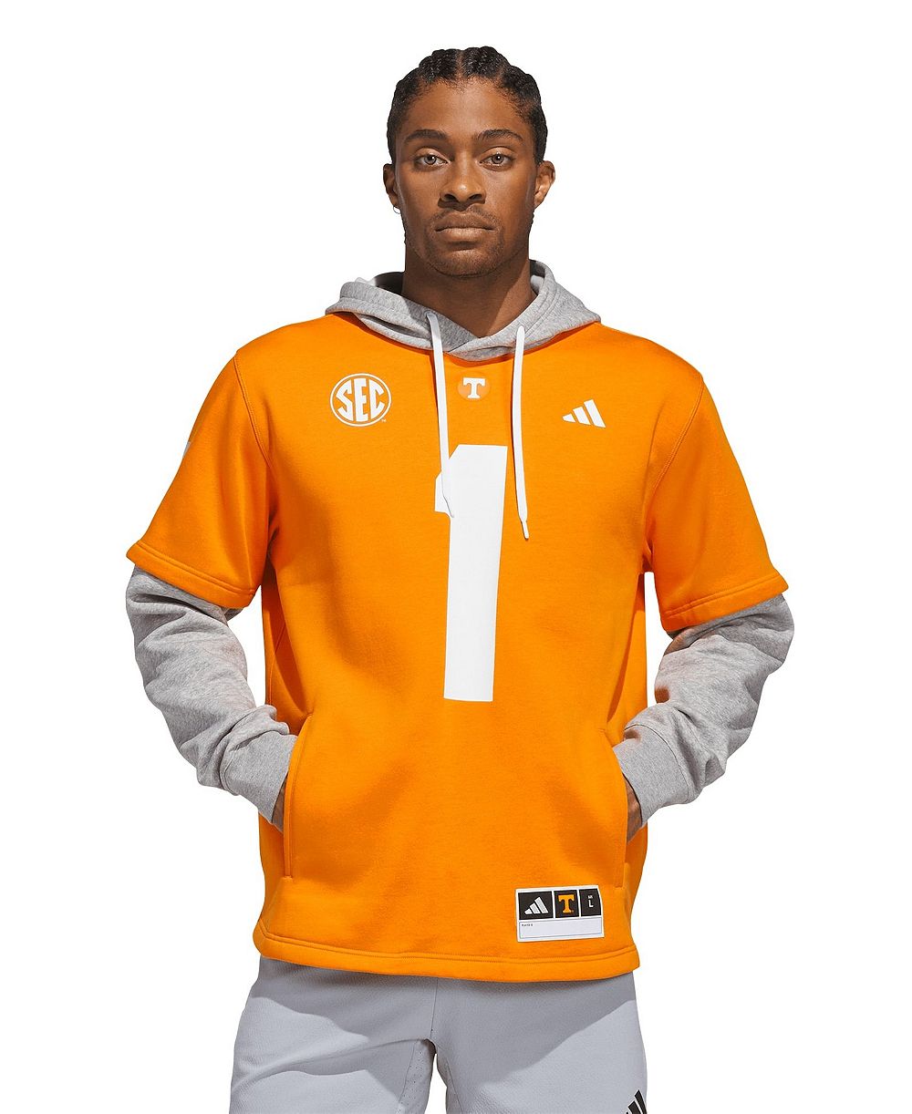 adidas Men's Tennessee Orange Tennessee Volunteers Home Hooded Jersey
