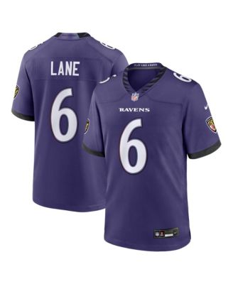 Nike Men's Ja'Kobi Lane Purple Baltimore Ravens Team Game Jersey