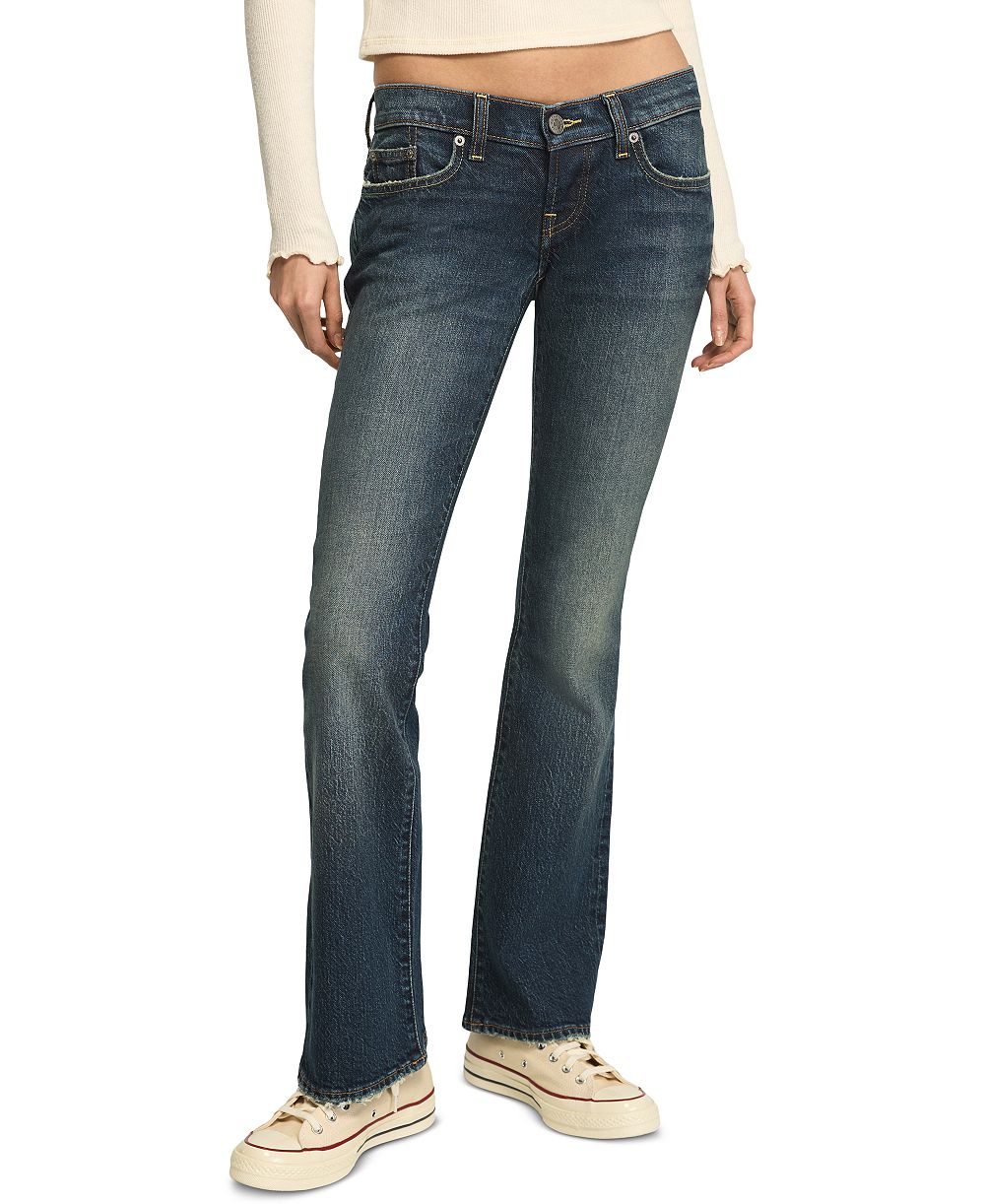 Lucky Brand Women's Lil Maggie Ultra Low Rise Flare Jeans