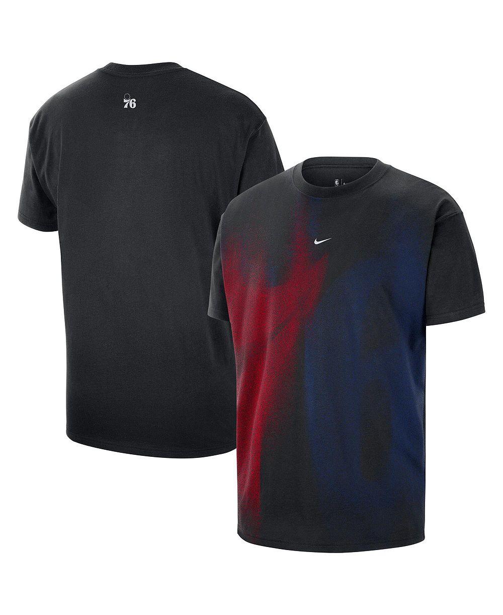 Men's Nike Black Philadelphia 76ers 2026 Standard Issue Practice Icon T-Shirt