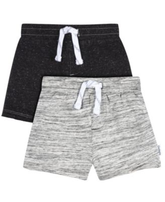 Шорты Gerber Baby Boys' из хлопковой смеси с трикотажным поясом, 2 шт.