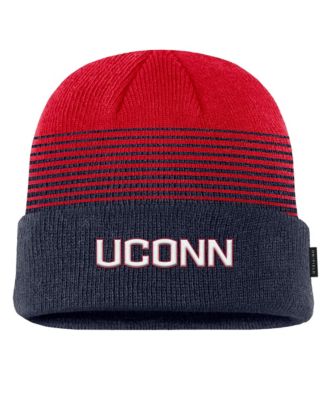 Nike Men's Navy/Red UConn Huskies 2026 On-Field Gradient Terra Cuffed Knit Hat