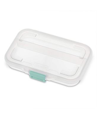 Прозрачная коробка для хранения карандашей Sterilite Convenient Small Divided с защелкой, 24 шт.
