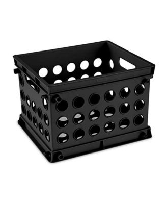 Sterilite мини ящик складной пластиковый органайзер для хранения с ручками, 36 шт.