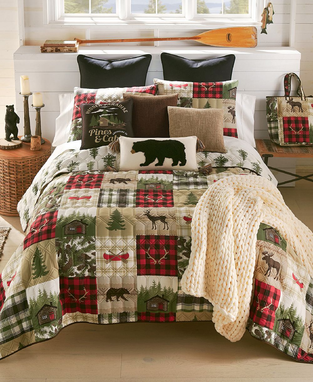 Комплект из 2 простыней Your Lifestyle Cedar Lodge Classic Plaid, размер Twin