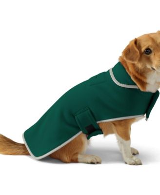 Lands' End Anyweather RainDefense Fleece Dog Jacket