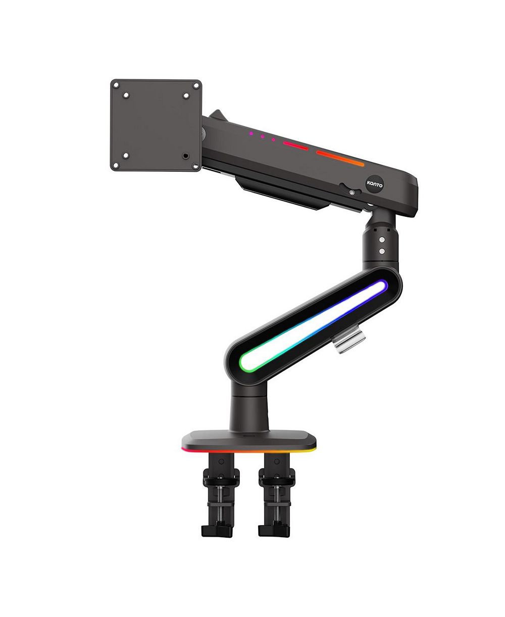 Kanto DMG Heavy-Duty Desktop Gaming RGB Monitor Arm [Compatible with 32" to 60" Monitors]