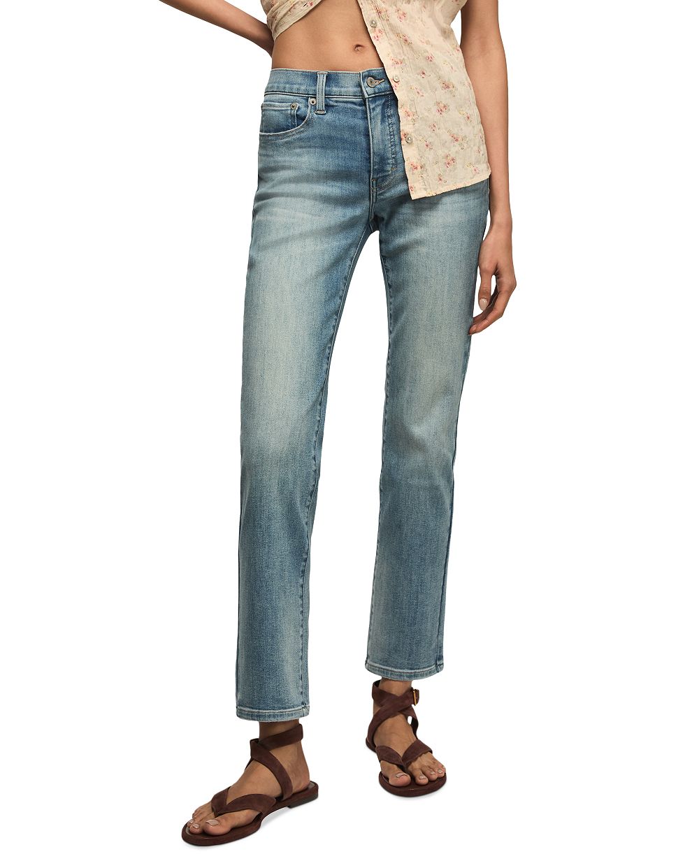 Lucky Brand Women's Zoe High-Rise Straight-Leg Jeans